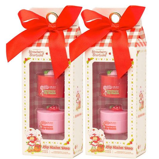 CELAVI X STRAWBERRY SHORTCAKE LIP BALM DUO  2 UNITS