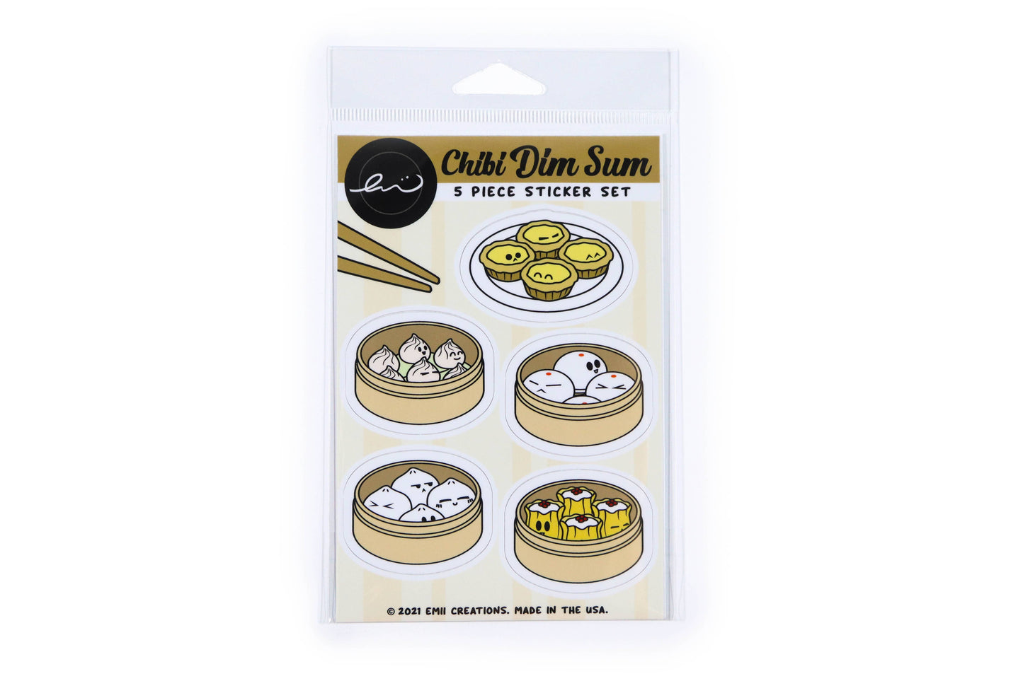 Dim Sum Sticker Sheet