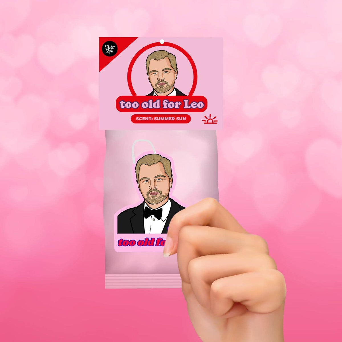 Too Old For Leo Funny Car Air Freshener