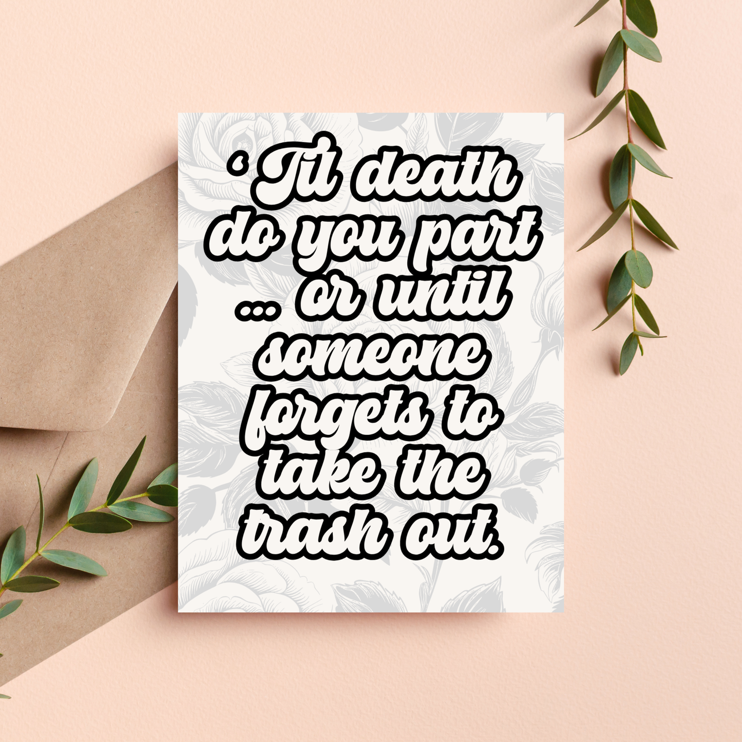 Funny Wedding Engagement Congratulations Card Snarky Gifts