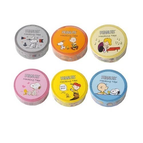 Peanuts Snoopy & Friends Masking Tape – Assorted Designs