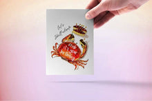 Load image into Gallery viewer, Crab Cake Celebration Birthday Card
