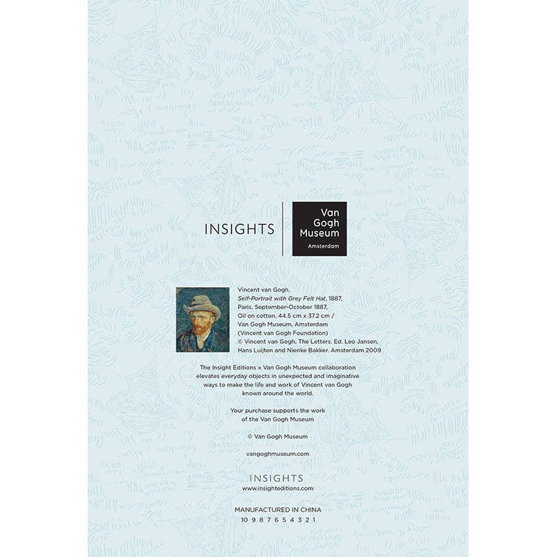 Van Gogh Self-Portrait with Grey Felt Hat Journal