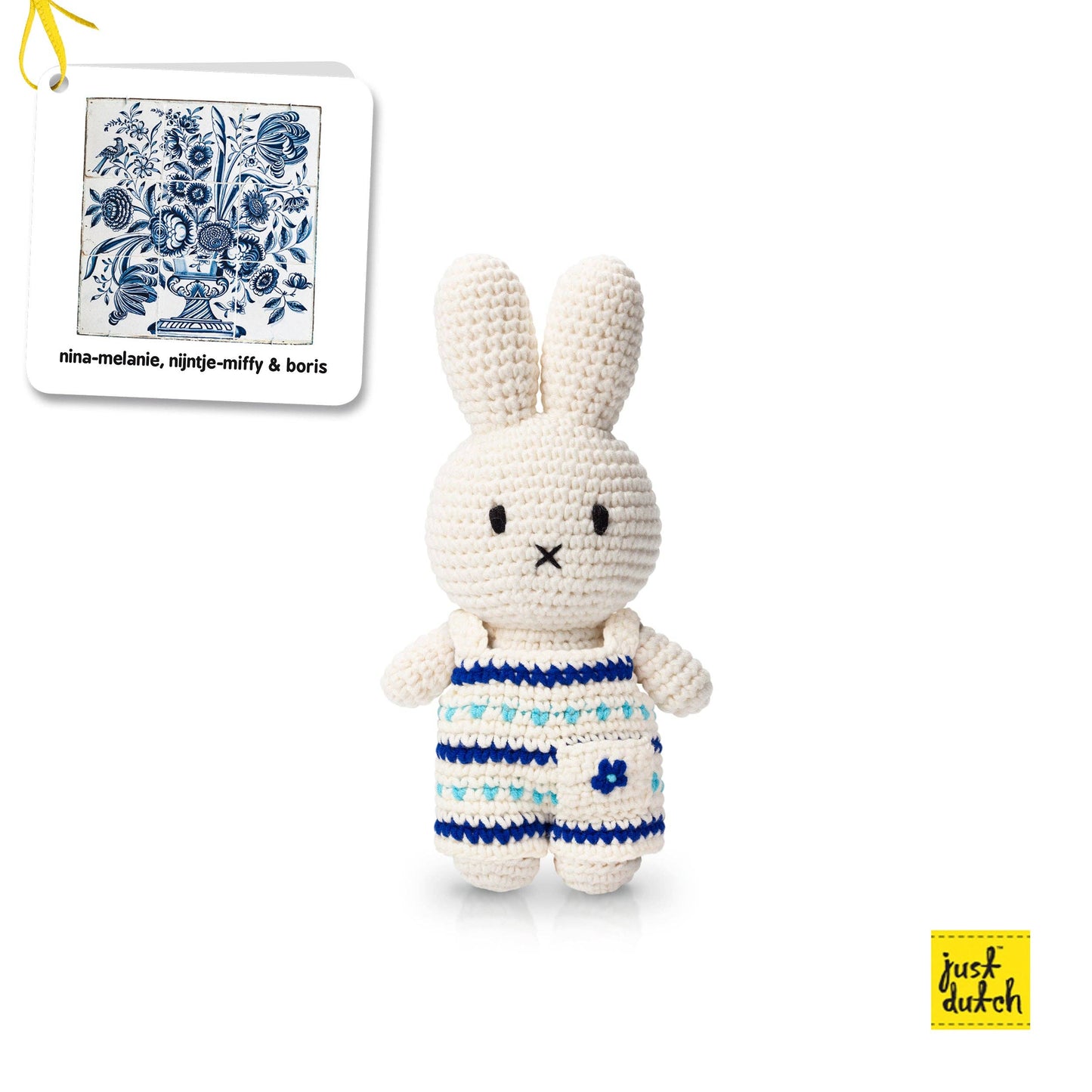 Miffy Delft Blue Floral