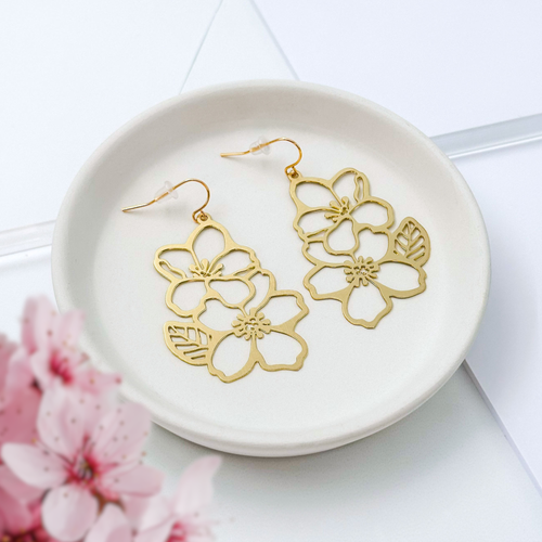 Cherry Blossom Earrings - Front & Company: Gift Store