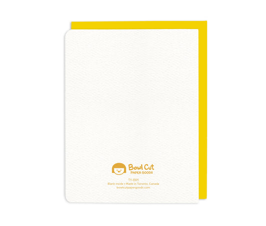 Thanks for Pudding Up With Me – Mango Pudding card