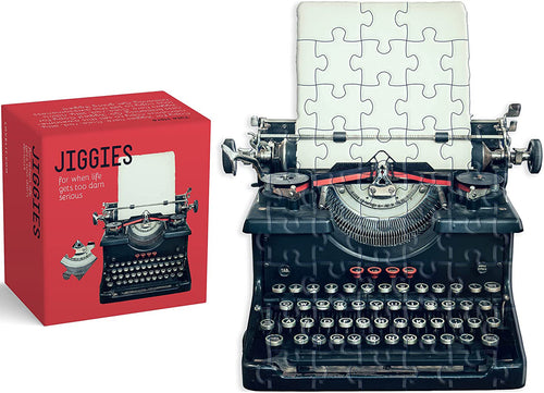 Typewriter Jiggie Puzzle - Front & Company: Gift Store
