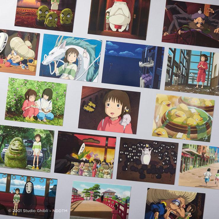 Spirited Away postcard, asst styles