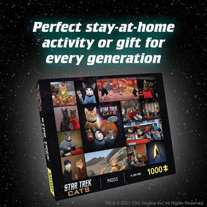Star Trek Cats 1000pc Puzzle