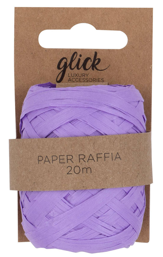 PAPER RAFFIA PURPLE 20M