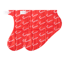 Load image into Gallery viewer, I&#39;m Lovely Candy Cane Foot Mask
