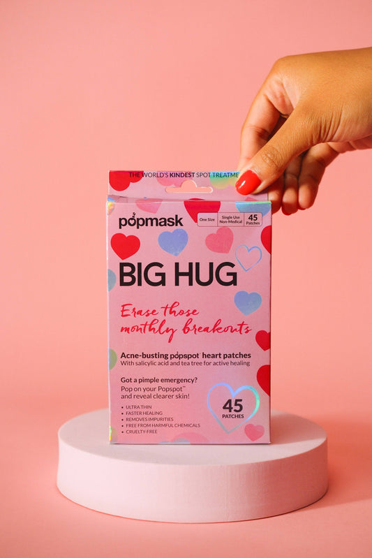 Big Hug PMS Relief Hydrocolloid Acne Patches  45 Pack