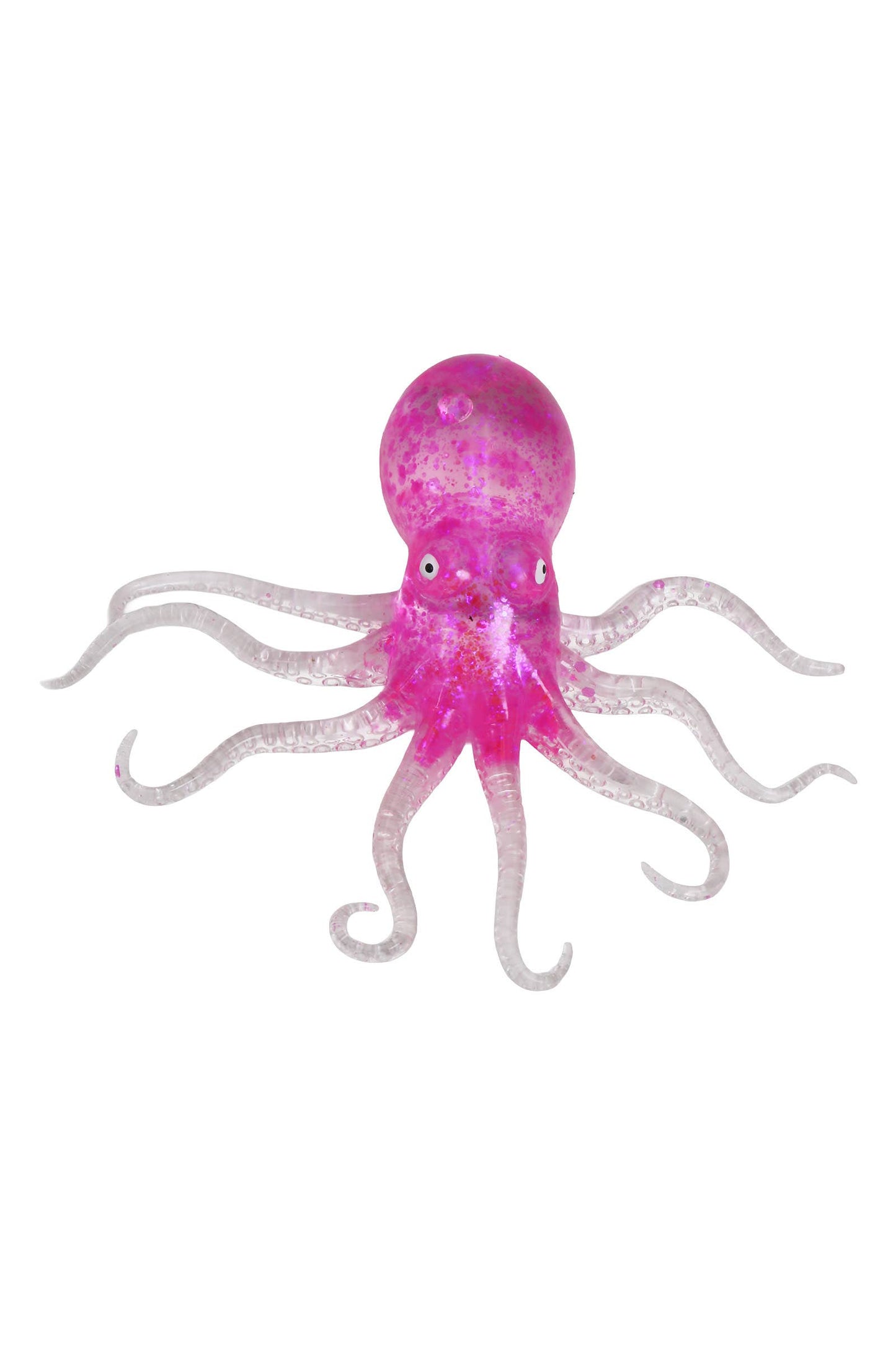 Octopus Glittery Maltose Putty Filled Squishy Toy