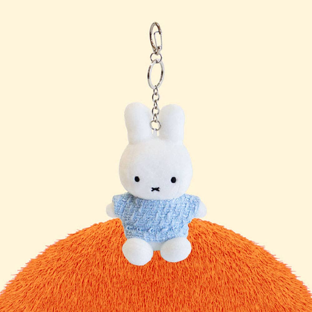 Classic Miffy Stylish tweed twist Shirts Plush Bag Charm