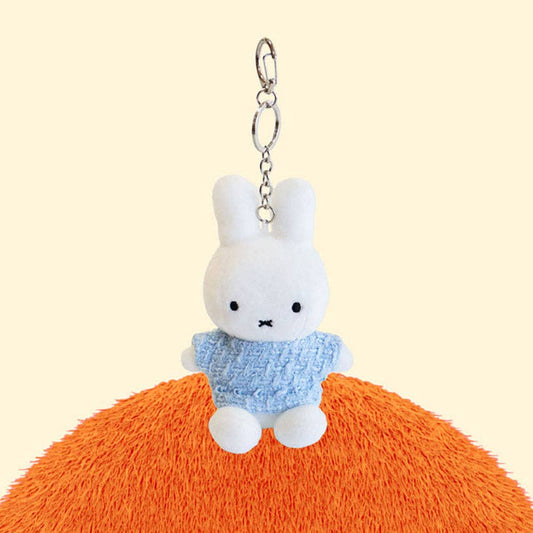 Classic Miffy Stylish tweed twist Shirts Plush Bag Charm