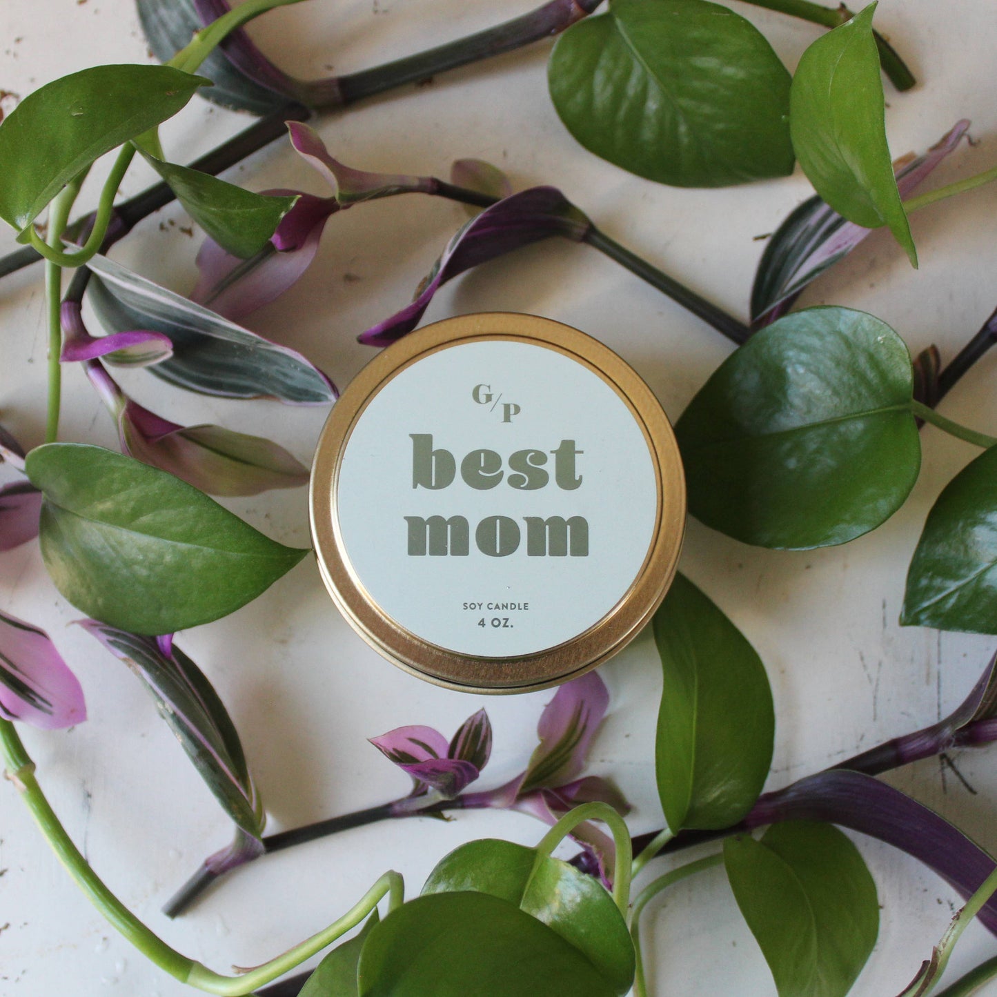 Best Mom Just Because 4 oz. Candle Tin