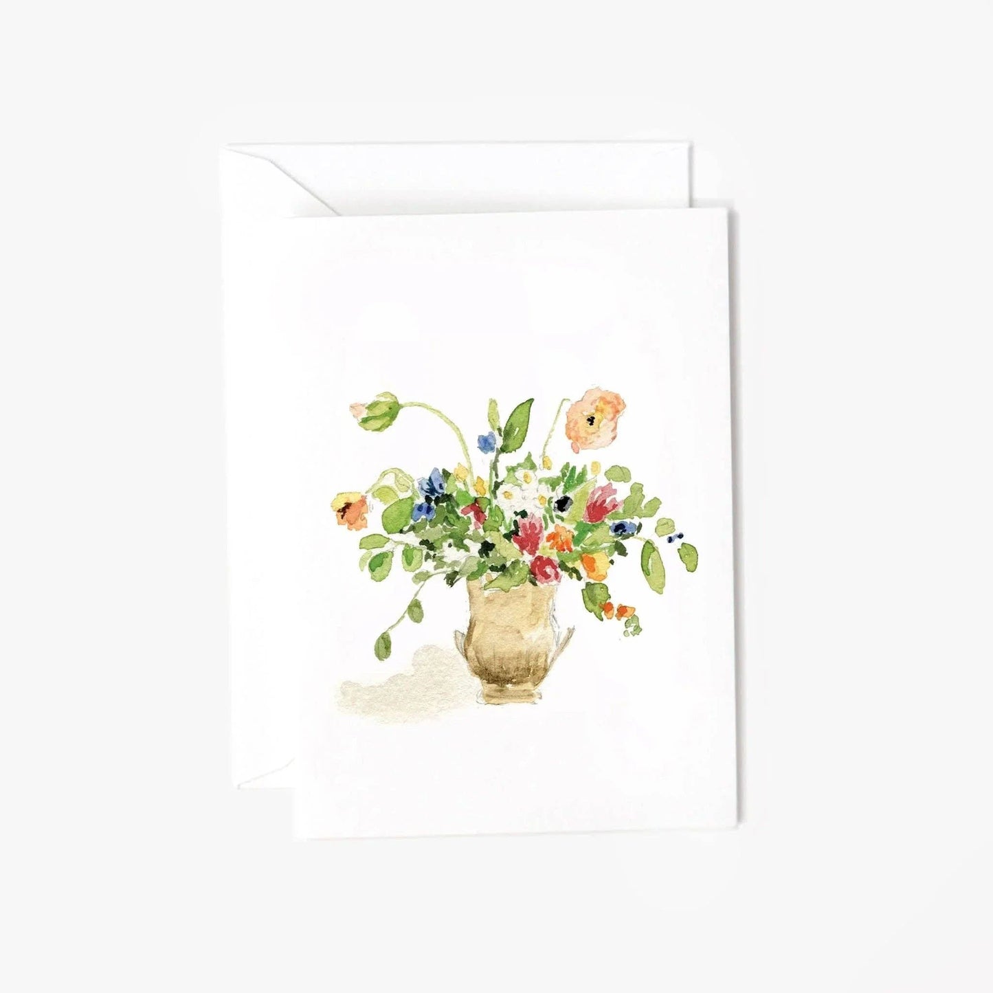 Bouquet mini enclosure notecard