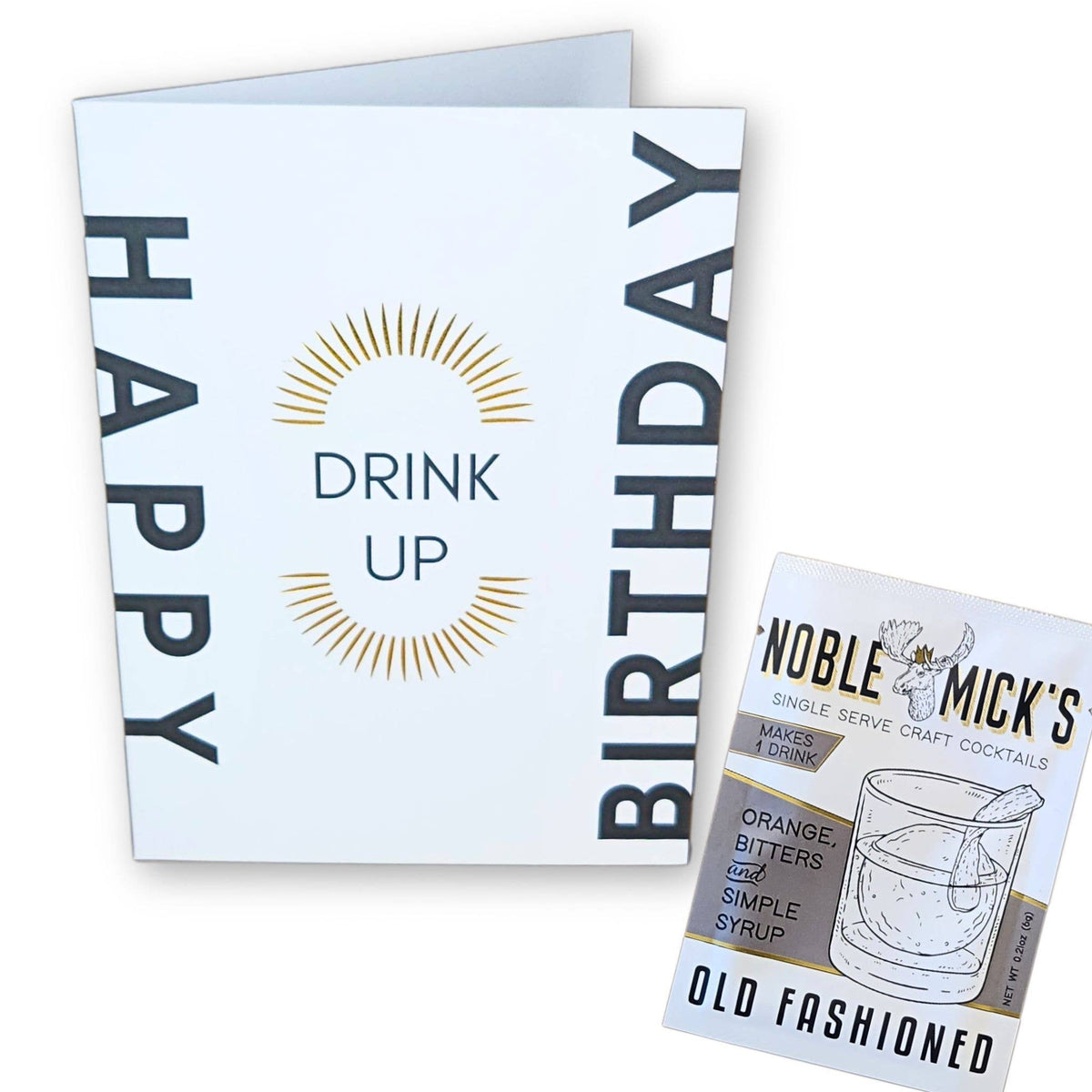 Cocktail and Cards / Drink Up Birthday Card