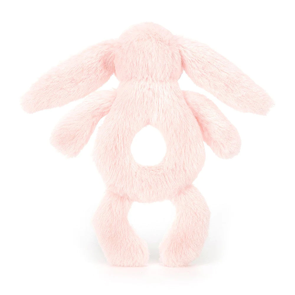 Jellycat Bashful Blush Bunny Ring Rattle  - Discontinued in 2024