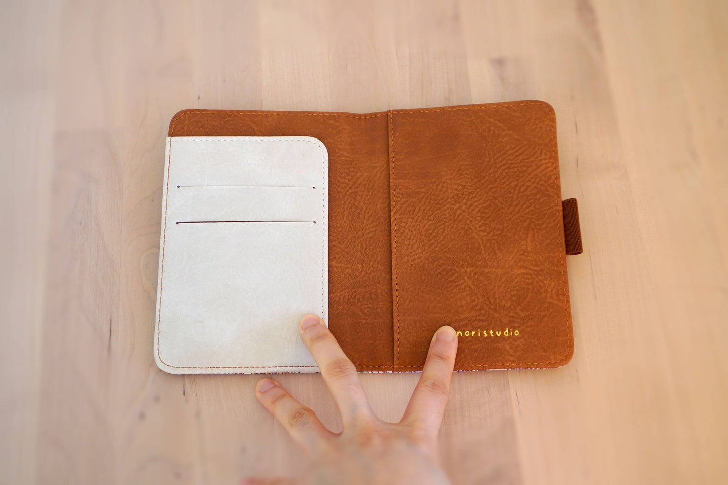 Noristudio Bunny Meadow RFID Blocking Passport Wallet