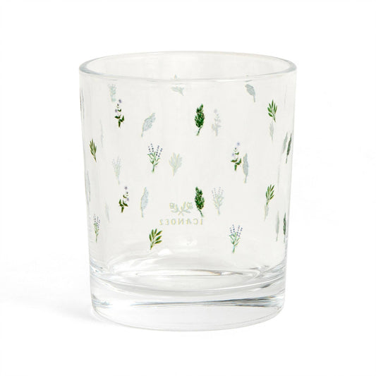 Tiny Herbs Short Juice Glass