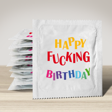 Load image into Gallery viewer, Happy Fucking Birthday - High-Quality Condoms
