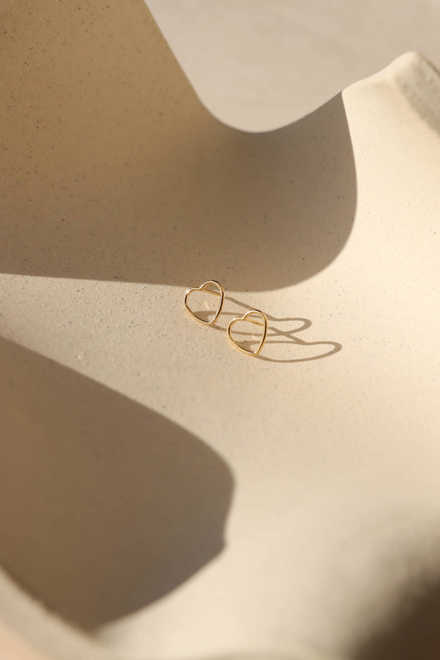 Open Heart Studs I Valentine's Day Jewelry