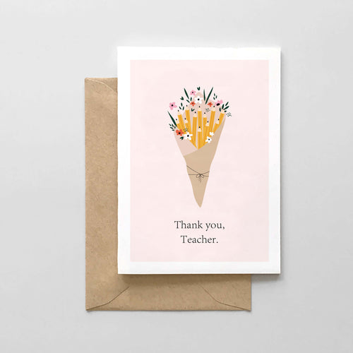 Thank You, Teacher Pencil Bouquet - Front & Company: Gift Store