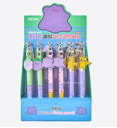 Pokémon Ditto Trans Pikachu Metal Mascot Mechanical Pencil