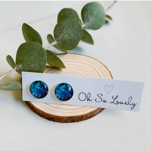 Northern lights stud earrings - Front & Company: Gift Store