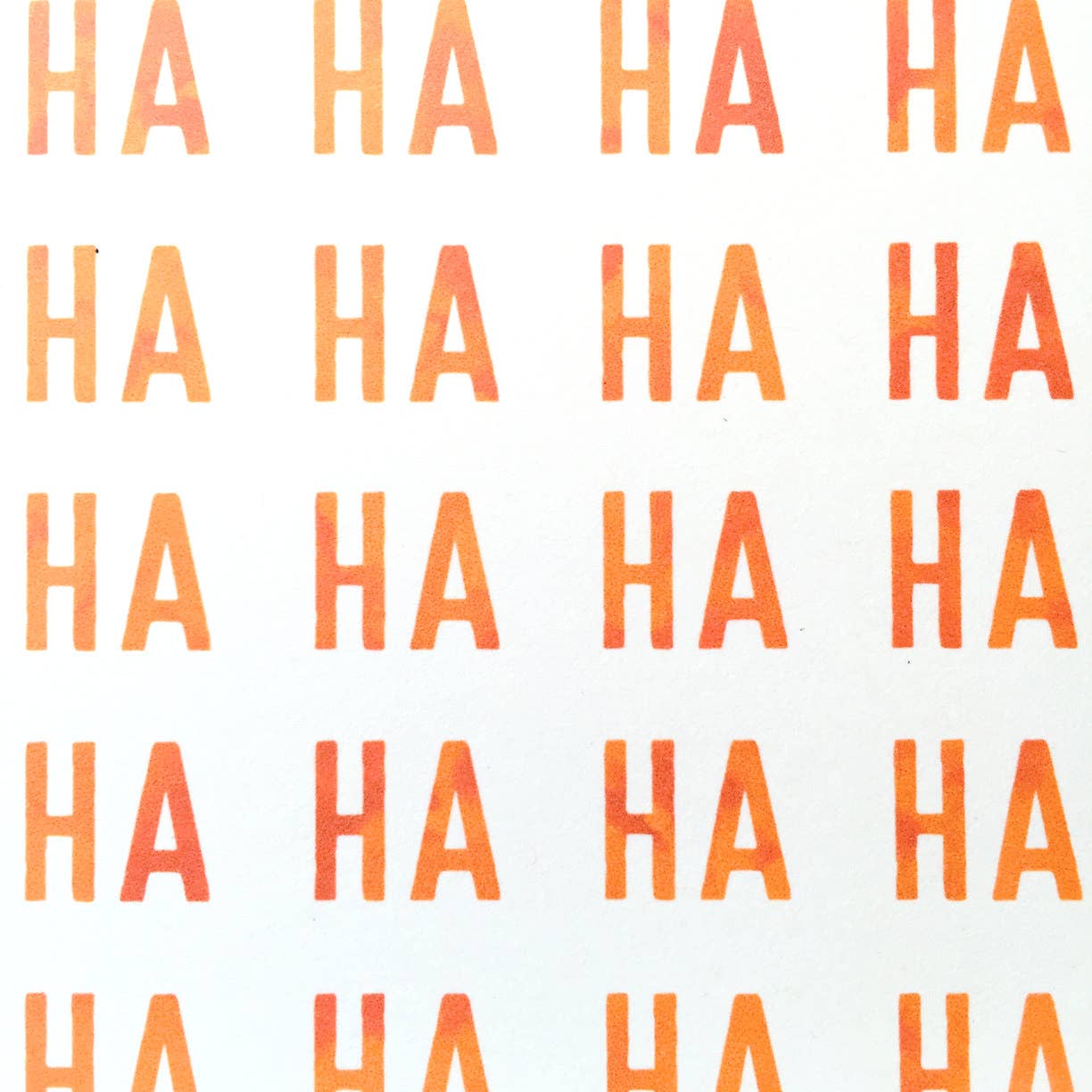 Isn't Aging Funny? (Ha Ha Ha Ha..) Funny Birthday Card; Sarc
