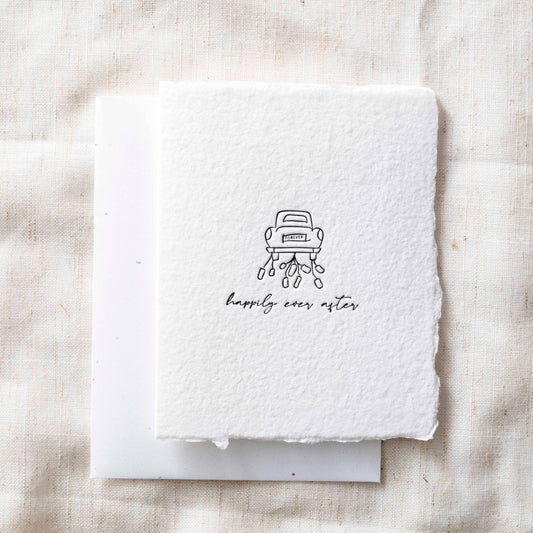 Happily Ever After | Wedding Eco-Friendly Greeting Card