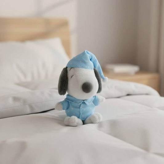 Snoopy Superhero Plush Bag Charm Keychain - 11cm