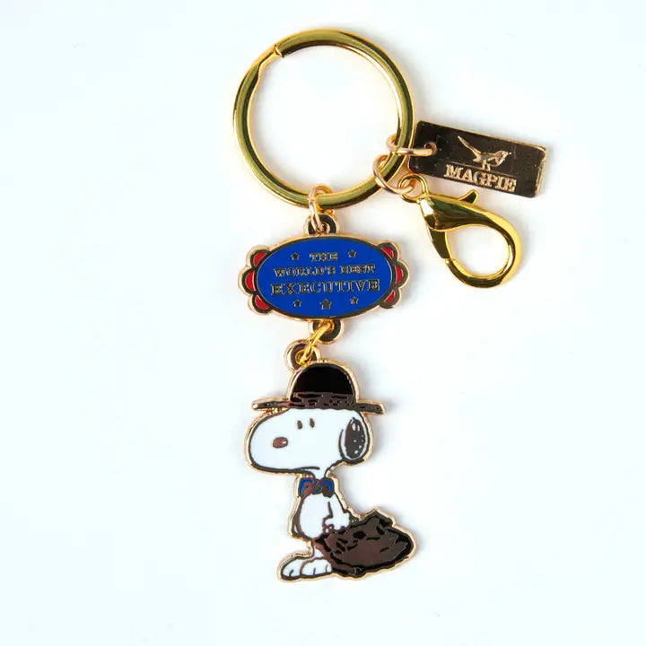 Peanuts World's Best Keyring Executive