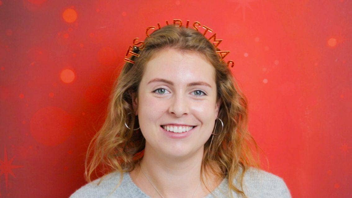Red Christmas Headband | Stocking Stuffer Gifts |