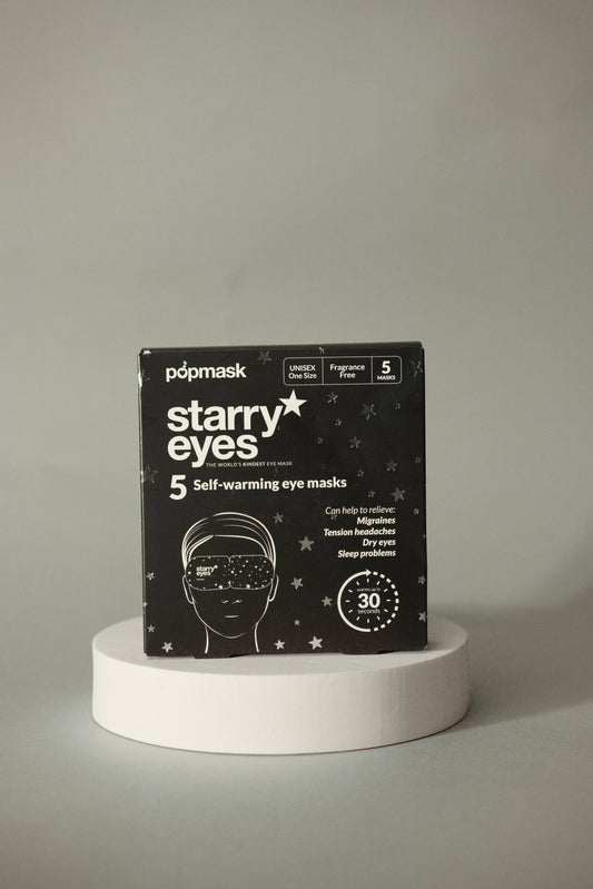 Starry Eyes Fragrance-Free Self-Warming Sleep Mask - 5 Pack