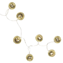 Load image into Gallery viewer, Gold Disco Ball String Lights | Table Decoration |
