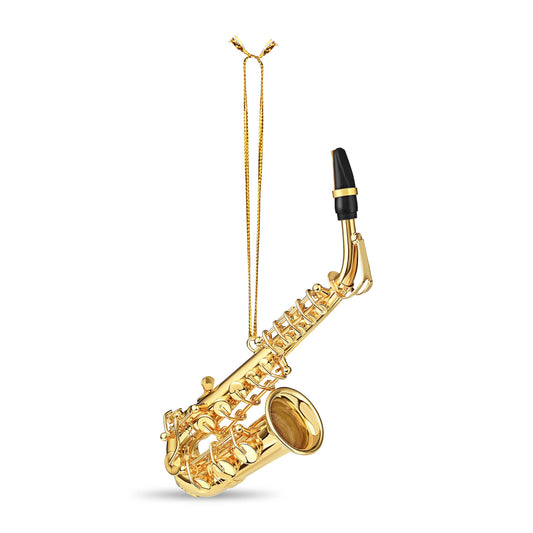 Gold / Silver Alto Saxophone Ornament