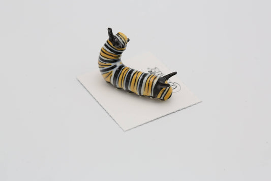 Jojo Monarch Caterpillar Porcelain Miniature