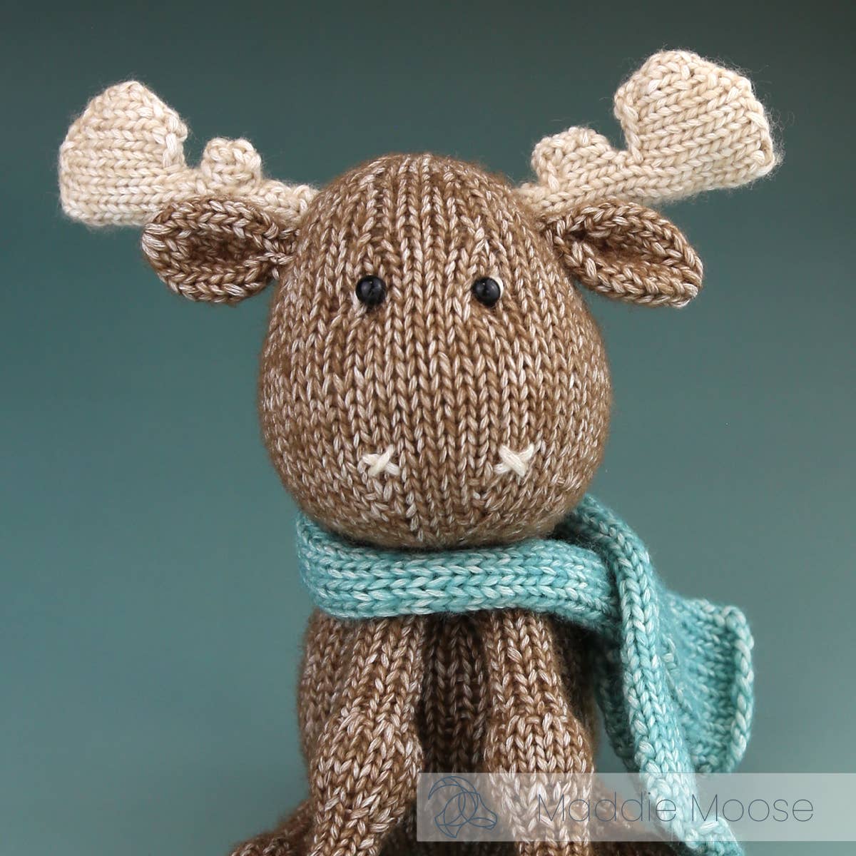 DIY Knitting Kit - Maddie Moose