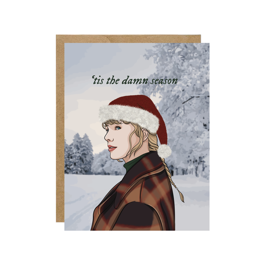 Tis The Damn Season Pop Culture Christmas Card