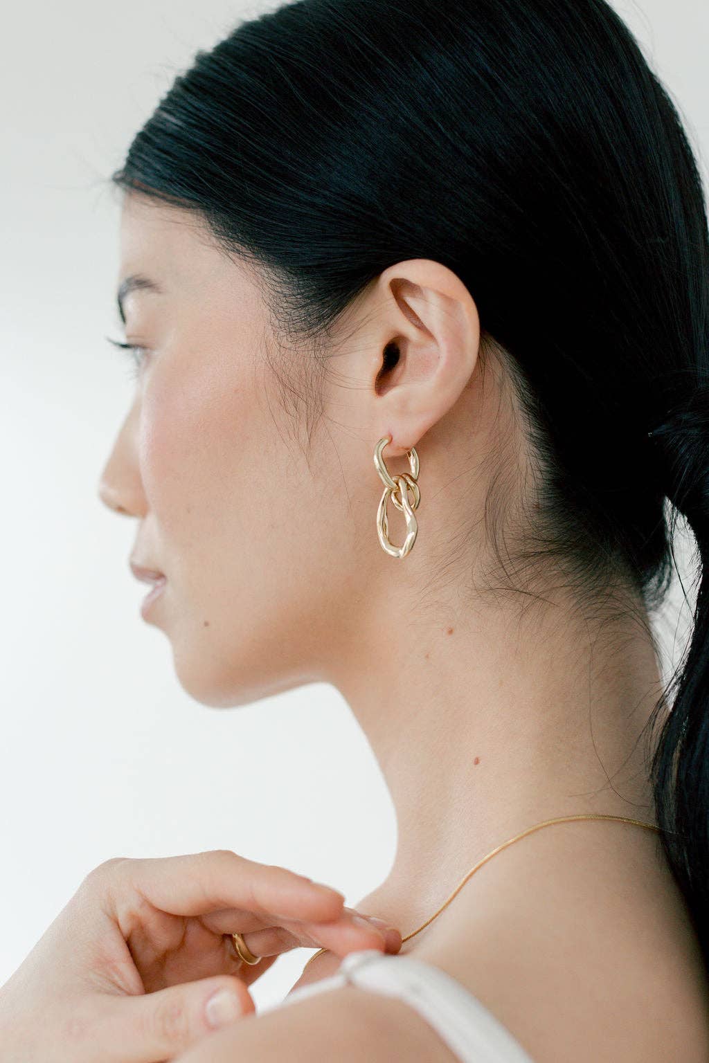 Renata Hoop Set + Small Drops