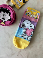 Load image into Gallery viewer, Peanuts Snoopy Charlie Brown ankle Socks/ Cotton Ultra Soft
