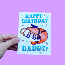 Load image into Gallery viewer, HAPPY BIRTHDAY DADDY - Riso Greeting Card
