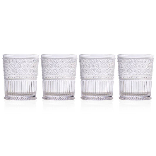 Claro Clear Acrylic Double Old Fashion