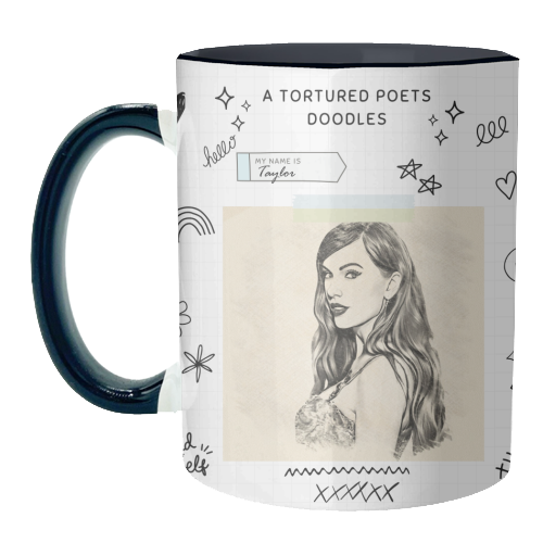 Mugs 'A Tortured Poets Doodles' - Front & Company: Gift Store