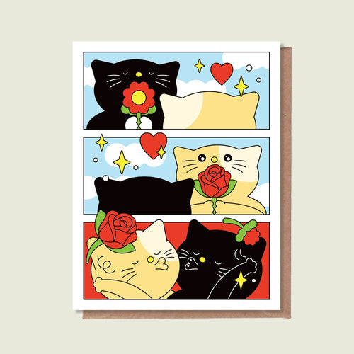 I Got You A Flower Greeting Card - Front & Company: Gift Store