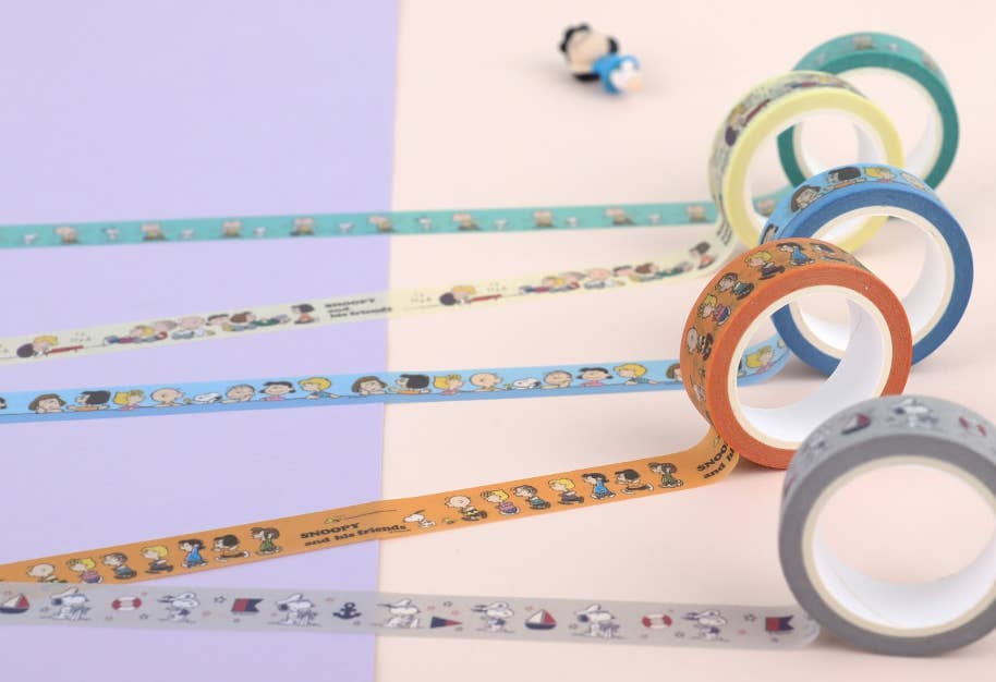 Peanuts Snoopy & Friends Masking Tape – Assorted Designs