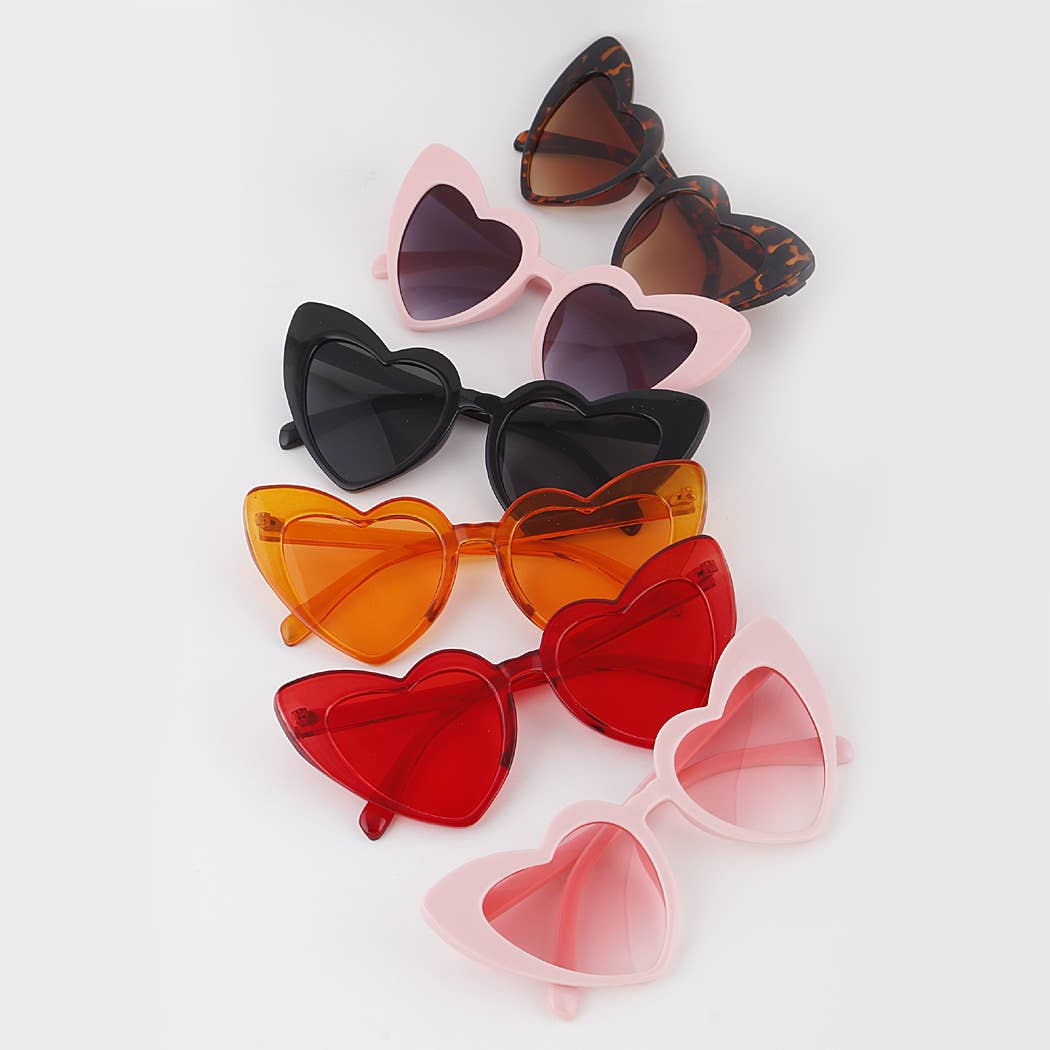 Retro Heart Sunglasses