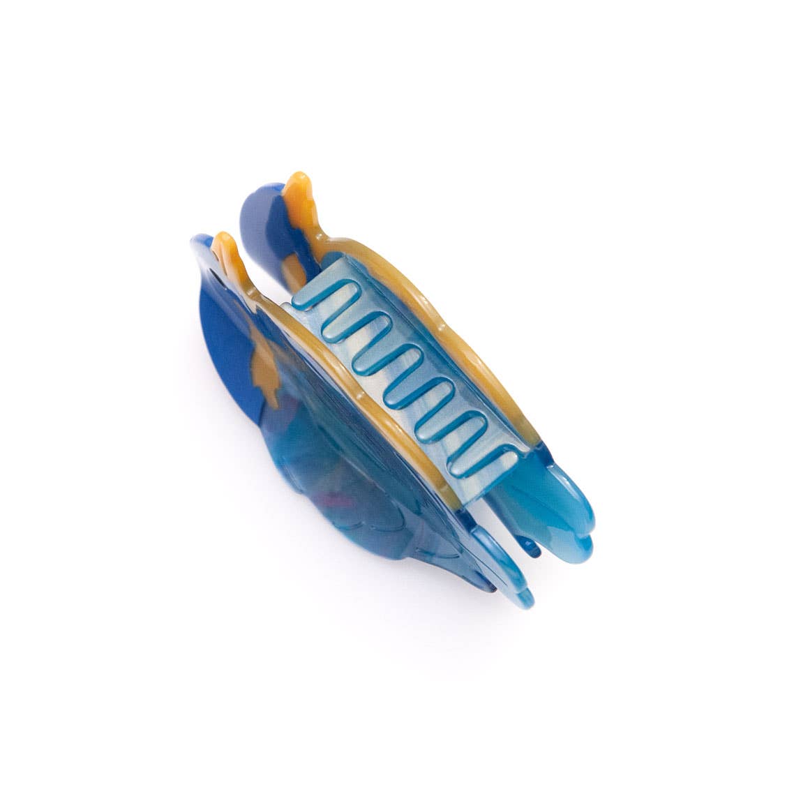 Blue Bird Hair Claw Clip